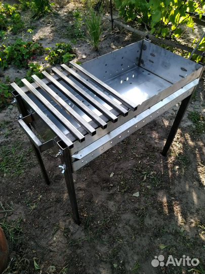 Мангал из нержавейки разборный