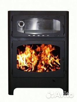 Печь-камин Бавария эко с духовкой и плитой PK179
