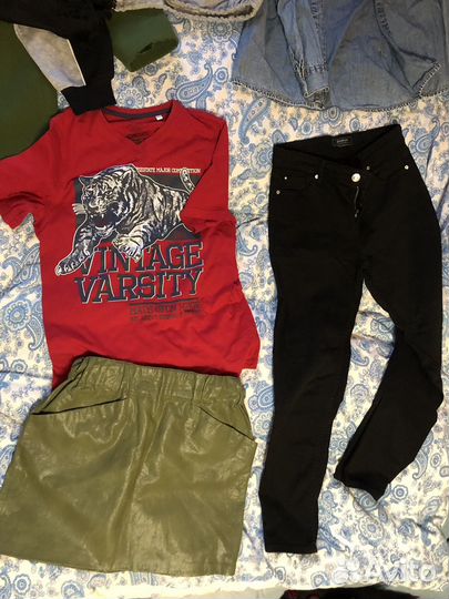 Брендовые вещи пакетом S