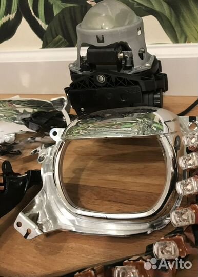 Внутренности фары Touareg nf