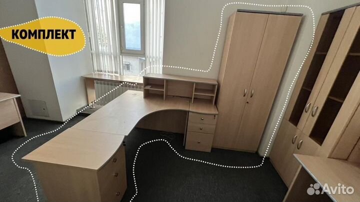 Офисная мебель бу, стол компьютерный, шкаф, тумба