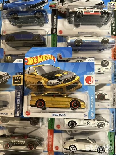 Hot wheels DeLorean / Honda Civic si