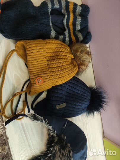 Шапки детские для мальчиков