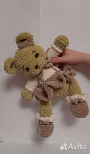 Мишка плюшевый, первоклассник