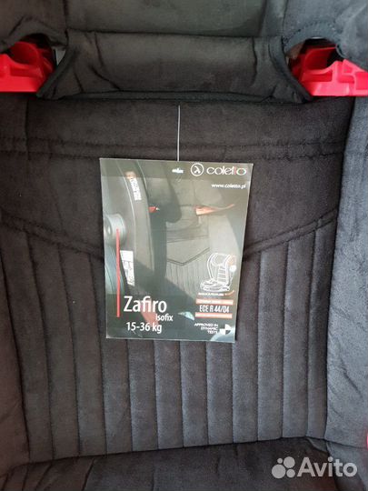 Детское автокресло Coletto Zafiro Isofix 15-36кг