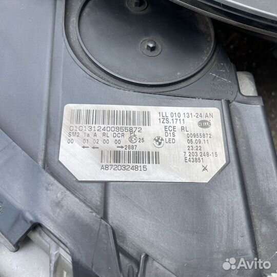 Фара левая правая Bi xenon BMW 5 F10