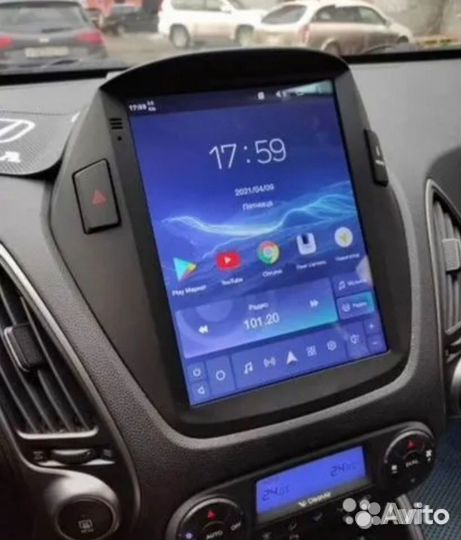 Магнитола Hyundai ix35 (2/32гб) Тесла