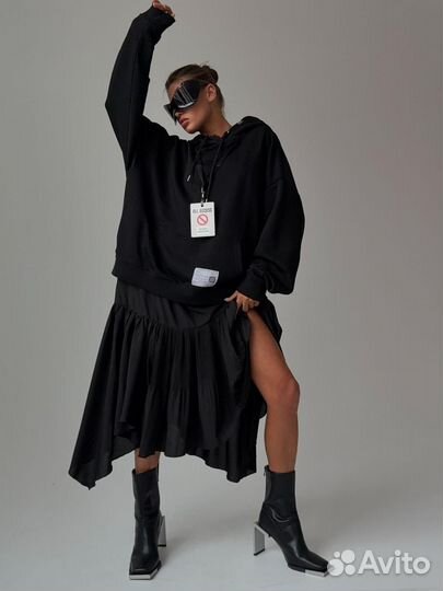 Платье - худи Balenciaga