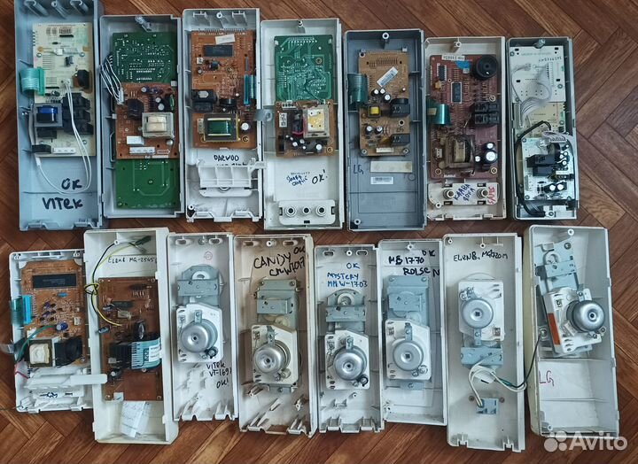 Панели управления для микроволновок