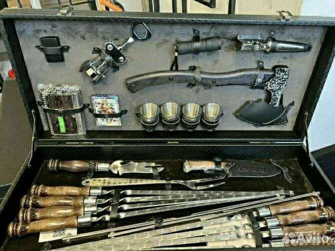 Шашлычный набор шампура