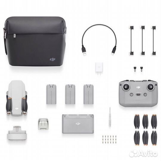 Квадрокоптер dji mini 2 fly more combo