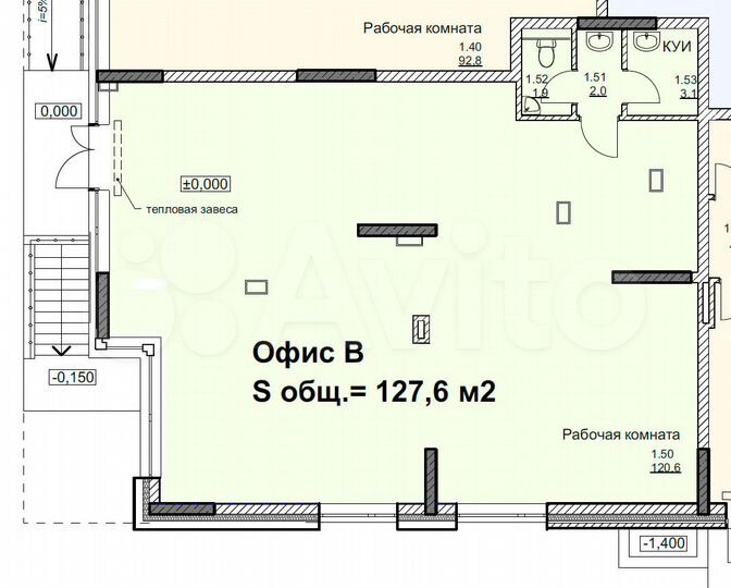 Торговая площадь, 127.6 м²