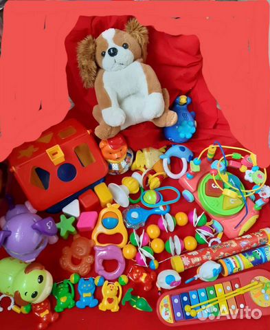 Развивающие игрушки пакетом