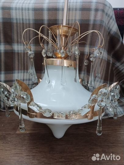 Люстра потолочная подвесная бу