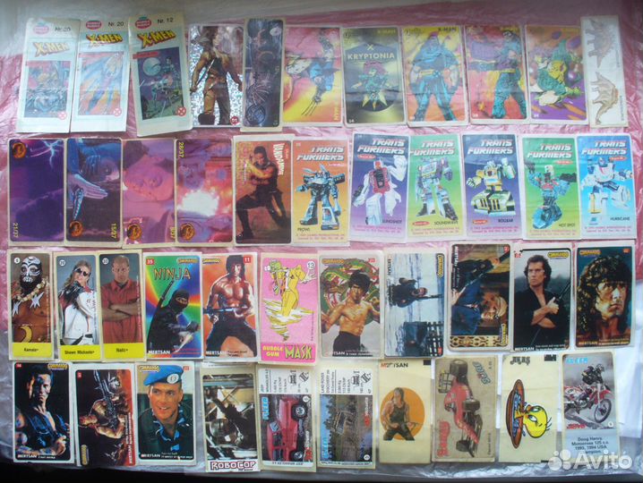 Наклейки от жвачек 90 годов