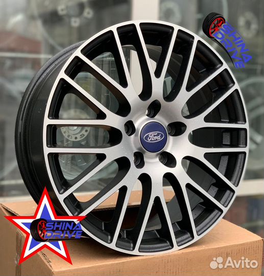 Диски Ford RS R17 5x108 Black Matt Groove