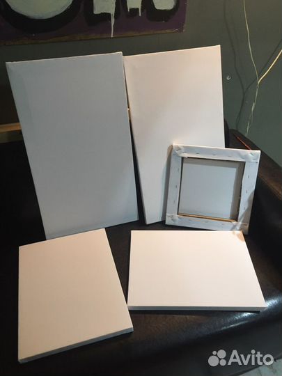 Холст на подрамнике грунтованый