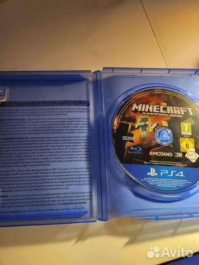 Диски на ps4 minecraft