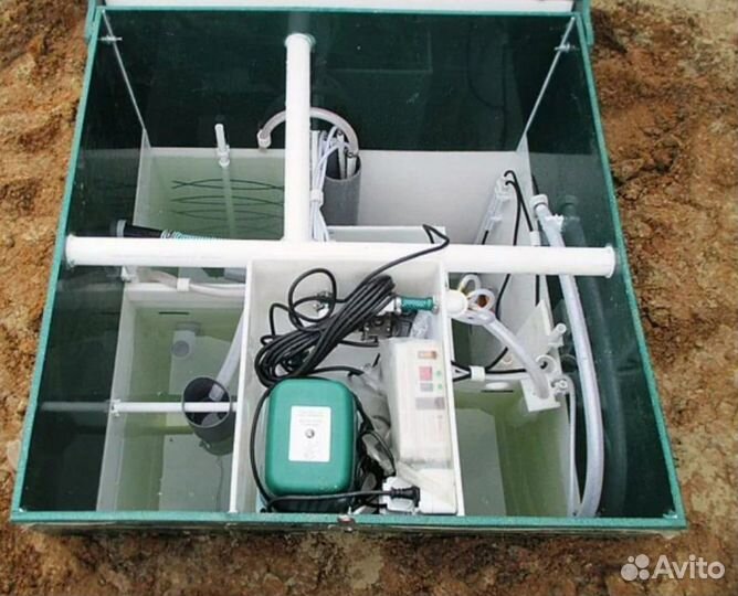 Канализация под ключ. Септик Биодека