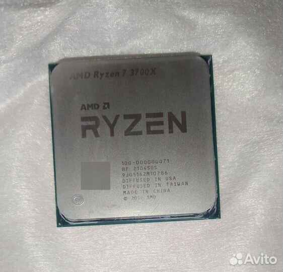 Процессор ryzen 7 3700x