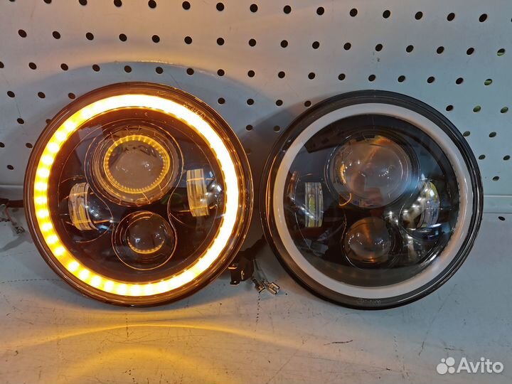 Фары Led на Ваз 2101(02), Нива, УАЗ комплект 2шт