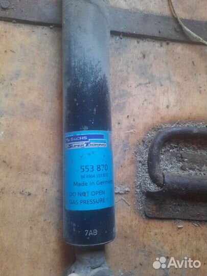 Задний амортизатор мерседес w203