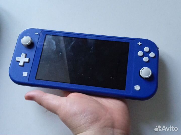 Нинтендо свич лайт(синий)