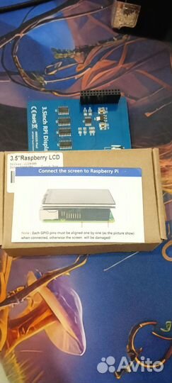 LCD дисплей для raspberry Pi 4 с сенсором 3,5