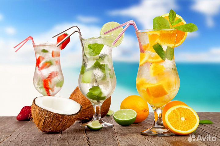 Работа барменом на коктели мохито