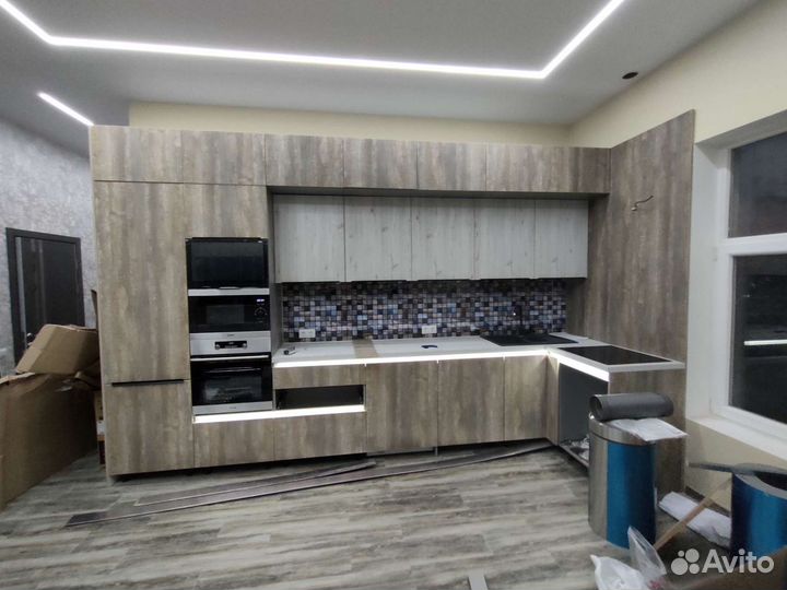 Сборка Монтаж Кухни мебели Тюмень