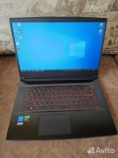 MSI GF63 Thin 12UC-1047XRU RTX 3050