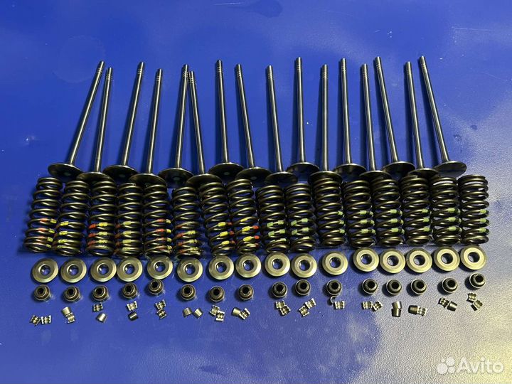 Клапана, сухари, пружины, тарелки