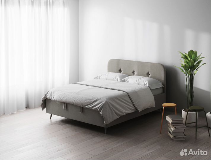 Кровать двуспальная Бэти 180х200