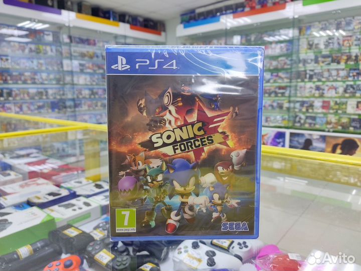 Sonic Forces PS4 (Новый )