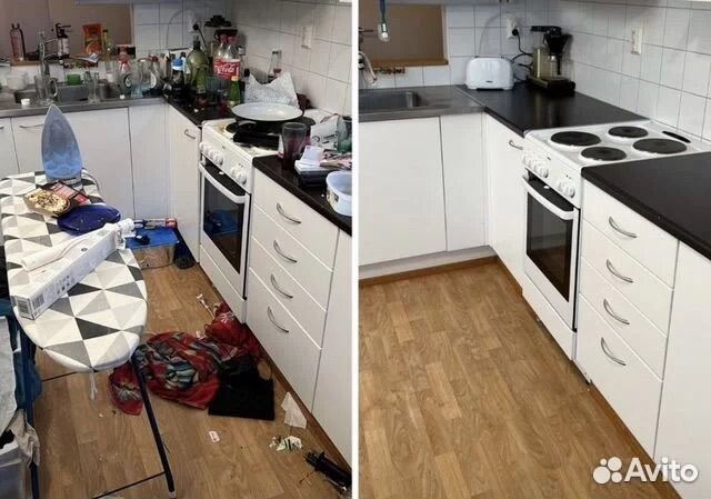 Уборка квартир/домов/офисов