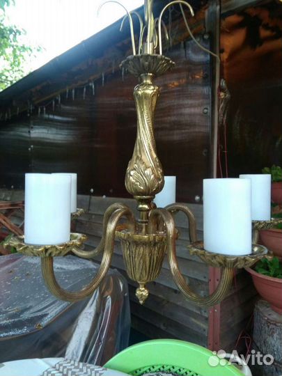 Бронза люстра СССР
