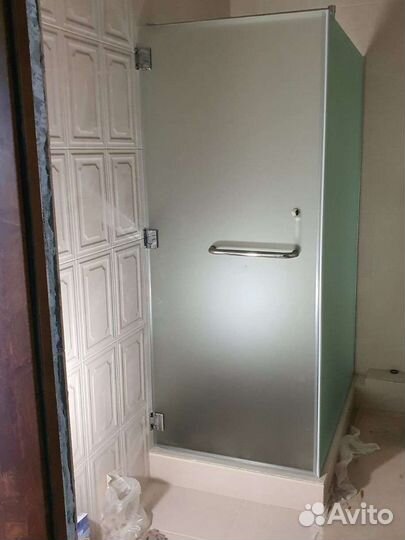 Душевая перегородка из стекла Сатин Тула