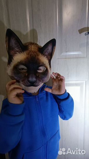 Маска кошки для квадробики