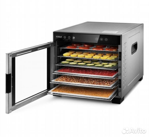 Сушилка для овощей и фруктов Kitfort KT-1916