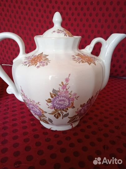 Чайники фарфоровые СССР