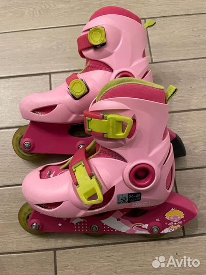Роликовые коньки Oxelo 26-28 размер