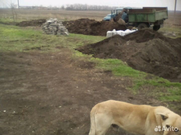 Вывоз мусора, навоз, перегной, чернозём