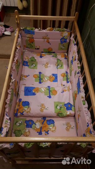 Бортики в кроватку