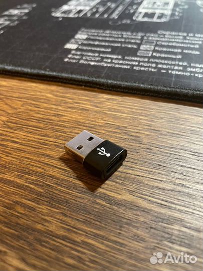 Переходник OTG с Type C на usb