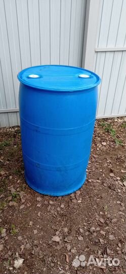 Бочка пластиковая 200л бу