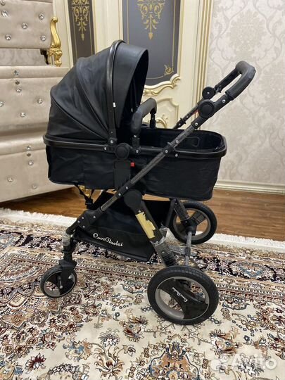 Новые в коробках Коляска 2в1 трансформер кожа