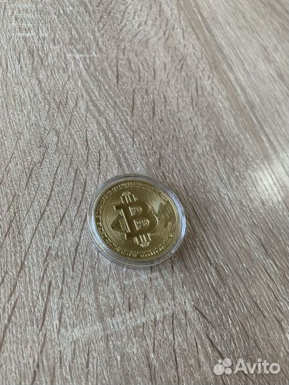 Коллекционная Монета Bitcoin