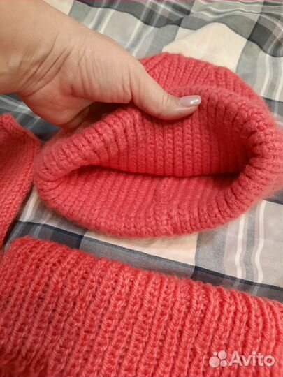 Шапка женская вязаная