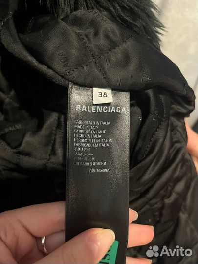 Шуба balenciaga