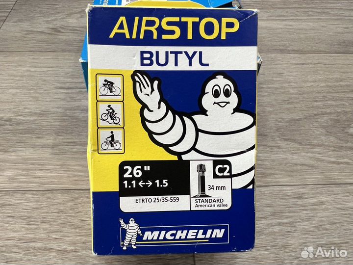 Камера велосипедная michelin